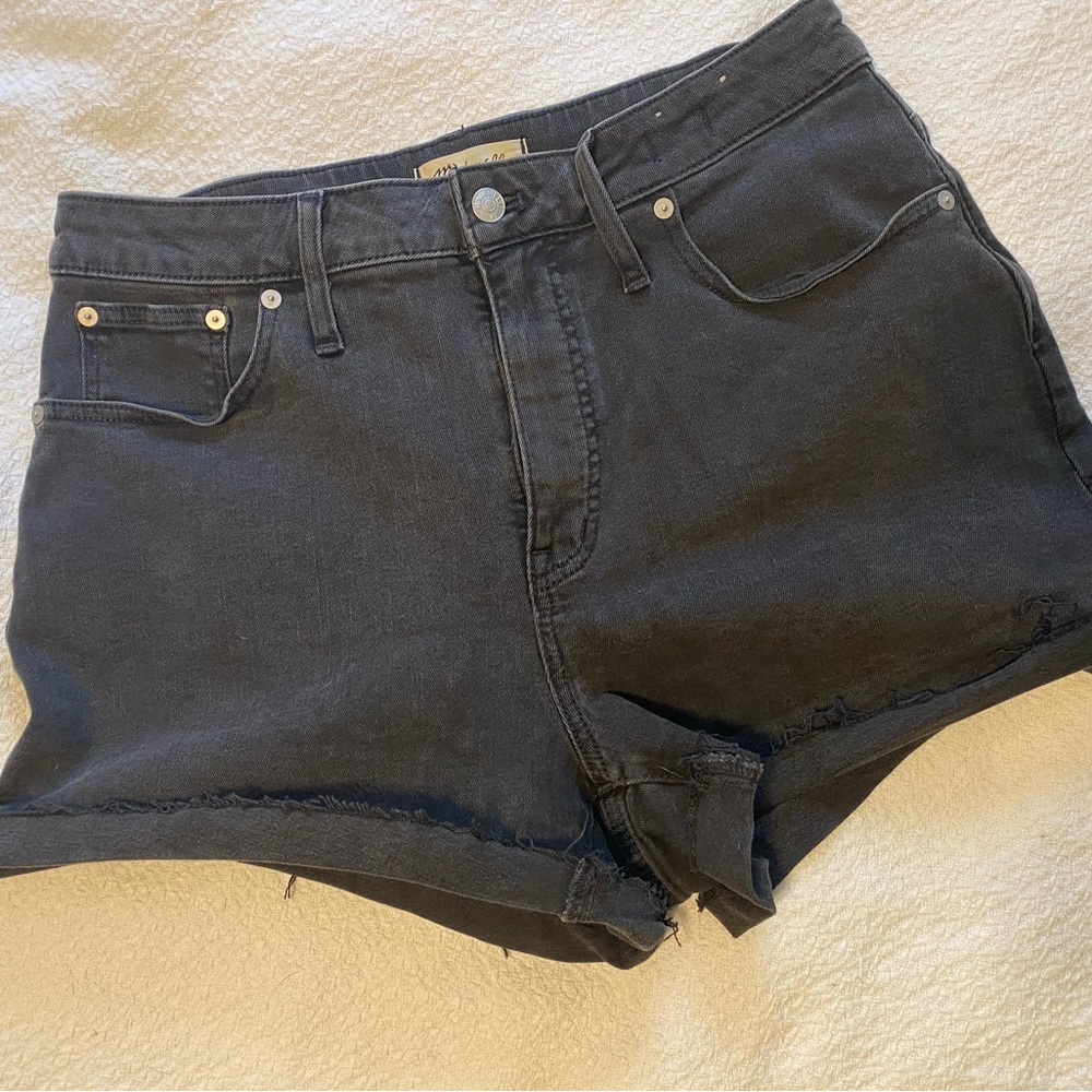 Madewell High Rise denim shorts